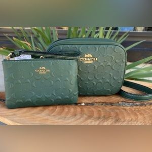 Coach crossbody bag and wallet